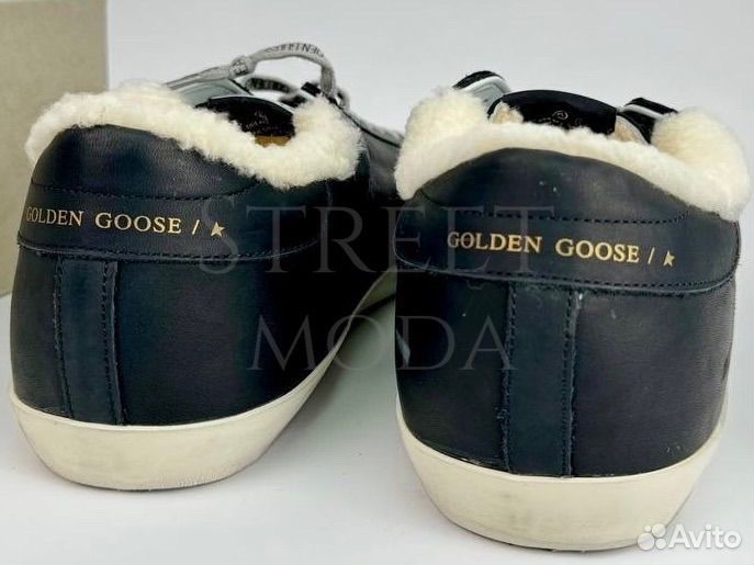 Кеды Golden Goose Superstar с мехом