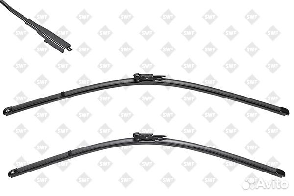 Щетки стеклоочистителя бескаркасные 700/650мм