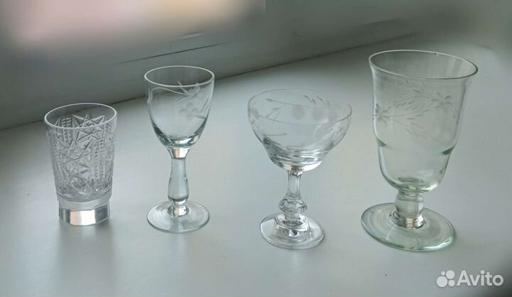 Рюмки фужеры советские