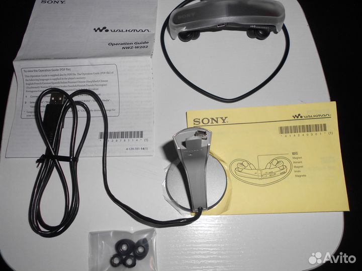 Mp3 плеер sony nwz