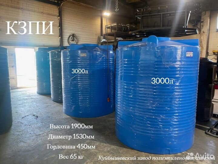 Пластиковая емкость
