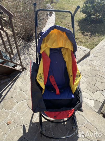 Санки на колесах детские