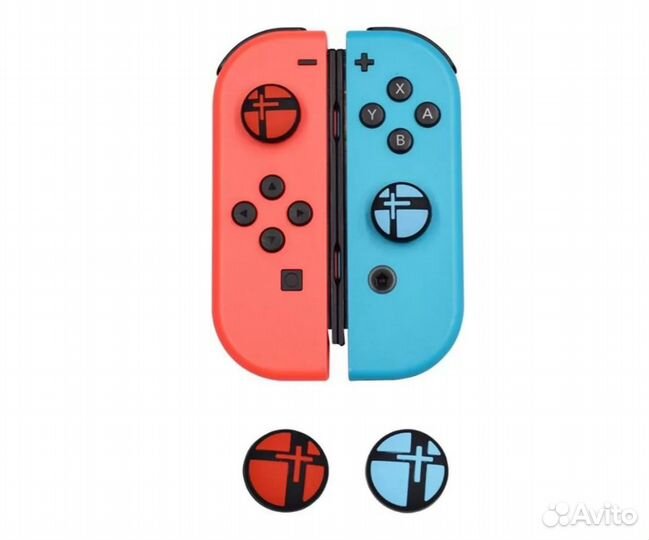 Набор из 4 накладок для консоли Nintendo switch