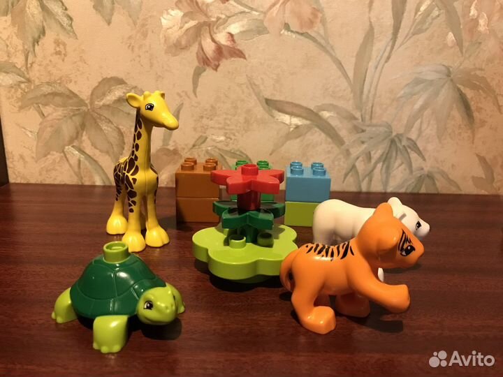 Лего дупло животный мир