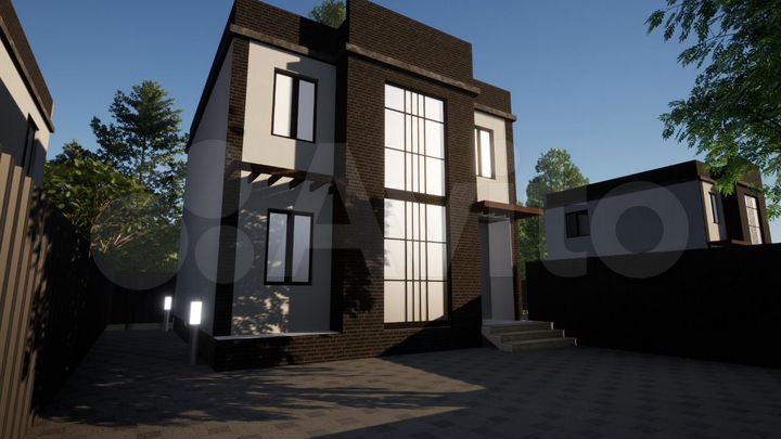 Дом 137 м² на участке 2 сот.