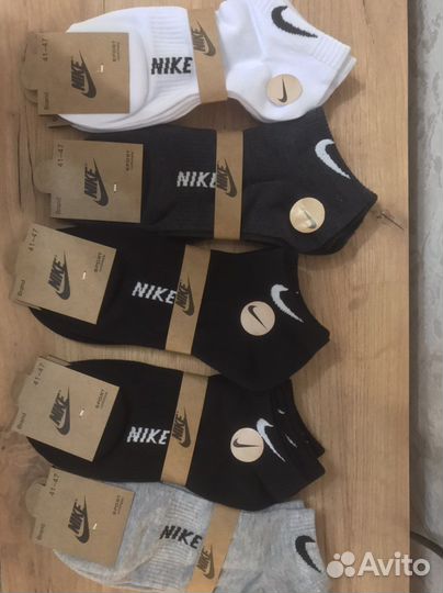 Носки Nike короткие 10 пар