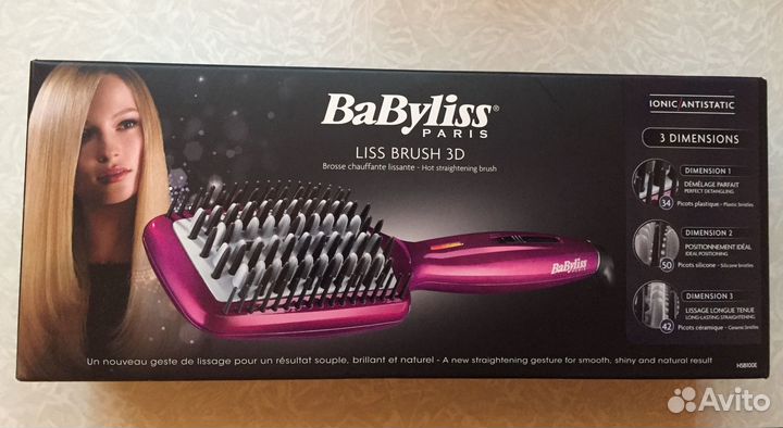 Расческа-выпрямитель Babyliss HSB100E