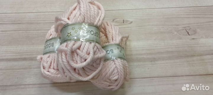 Толстая пряжа для пледа