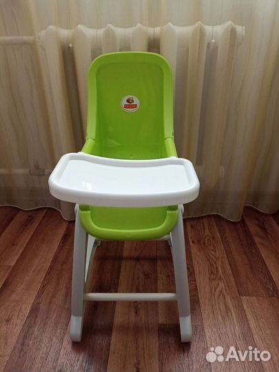 Коляска, стульчик и кроватка