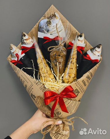В наличии Мужской букет съедобный, подарок на 23