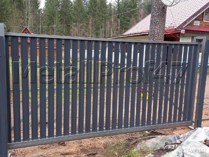 Откатные ворота