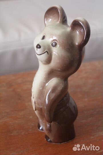 Олимпийский Мишка. Пермь. Большой. Фарфор