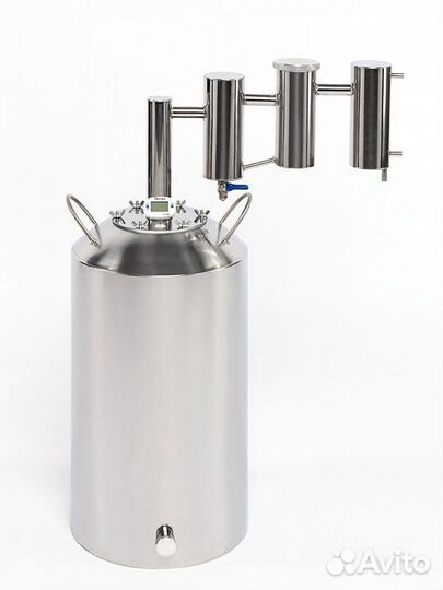 Самогонный аппарат Северный 15л, два сухопарника