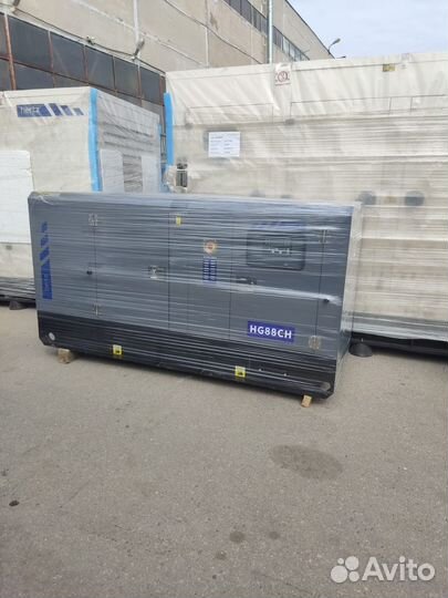 Дизельный генератор 80 кВа Hertz HG 88 CH в кожухе