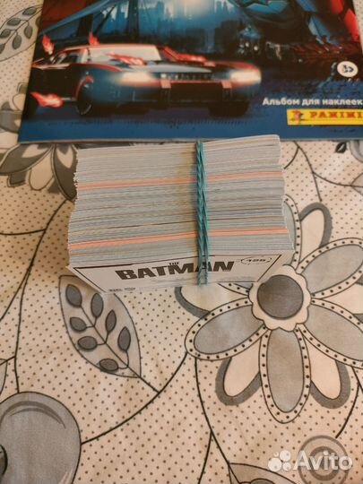 Наклейки panini the batman