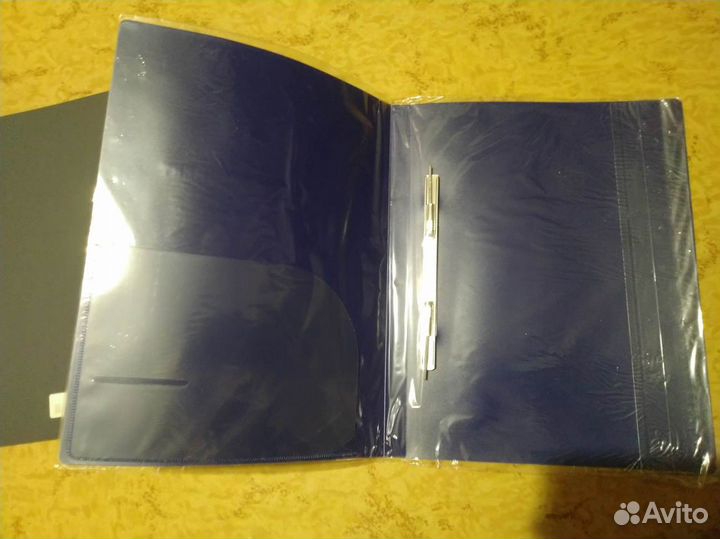 Папка скоросшиватель А4 пластиковая