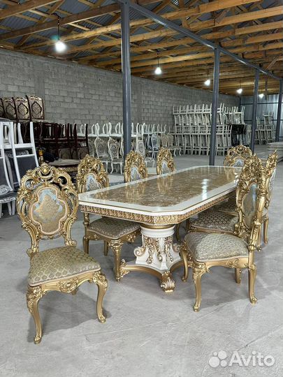 Столы и стулья новые