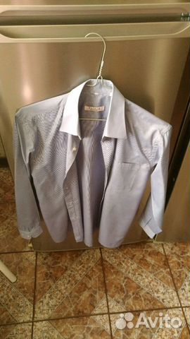 Рубашки школьные классика 4шт, 152рост