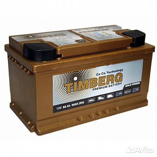 Аккумулятор 88 Ач низкий Timberg Gold