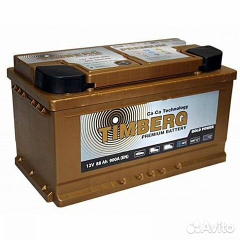 Аккумулятор 88 Ач низкий Timberg Gold
