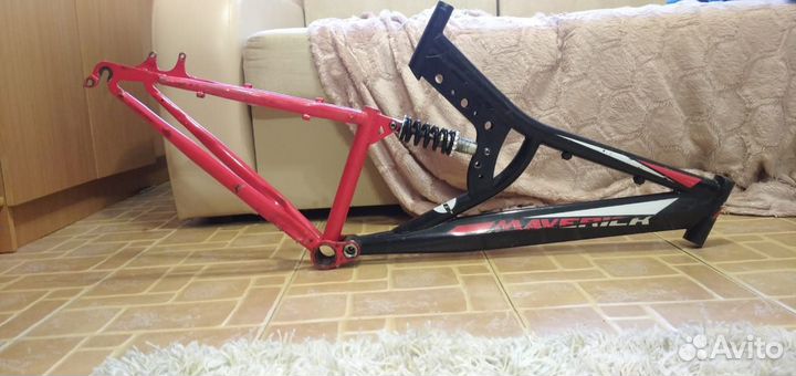 Рама для велосипеда двухподвес 26