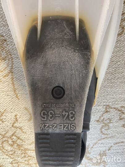 Ласты детские