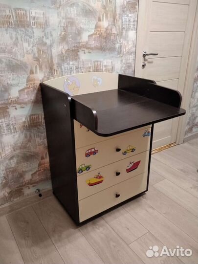 Комод с пеленальным столиком