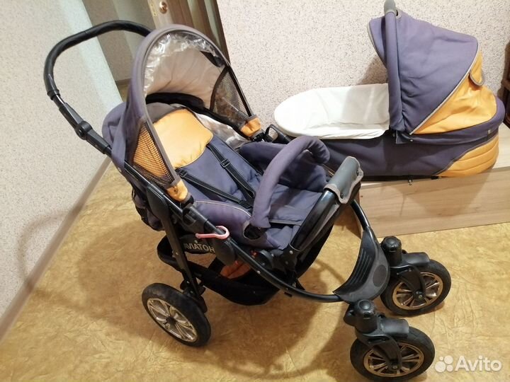 Коляска Авиатор 2в1