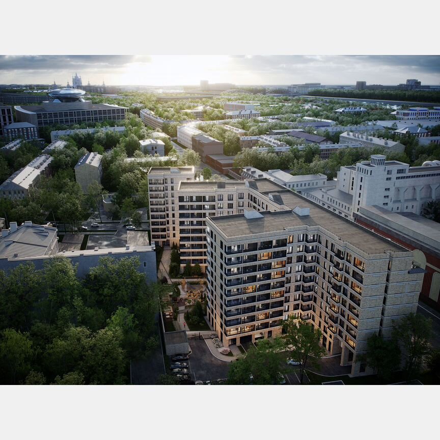 2-к. квартира, 62,3 м², 4/10 эт.