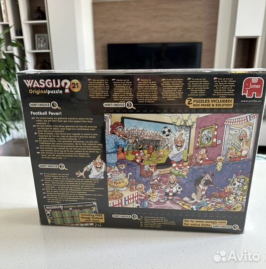 Паззлы Jumbo 2 штуки по 1000 деталей