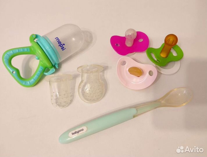 Ниблер, ложка для прикорма, соски