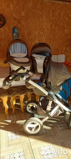 Коляска 3 в 1 Adamex Barletta