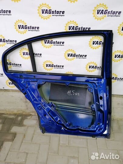 Дверь задняя Skoda Superb 2007