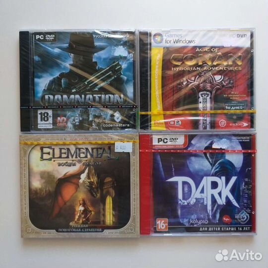 Запечатанные игры на пк (Лицензия)