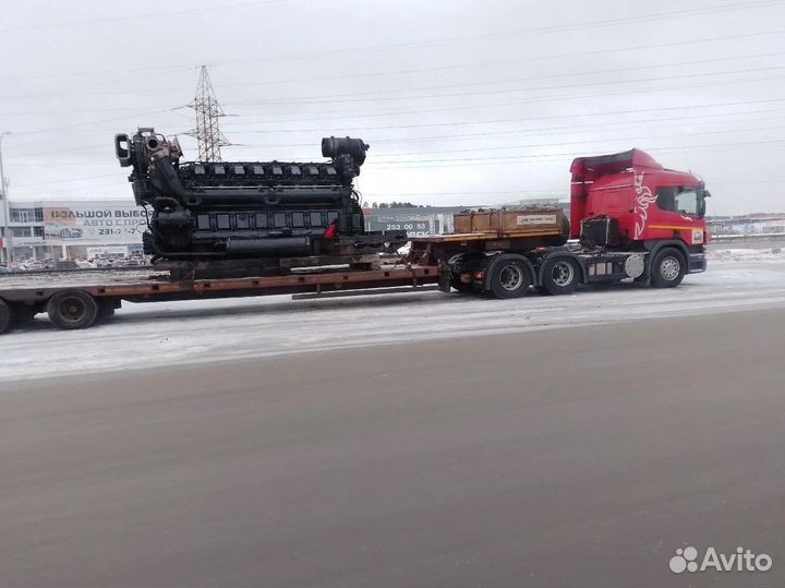 Услуги перевозки негабарита