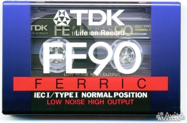 Продам аудиокассеты TDK FE90