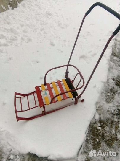 Коляска санки