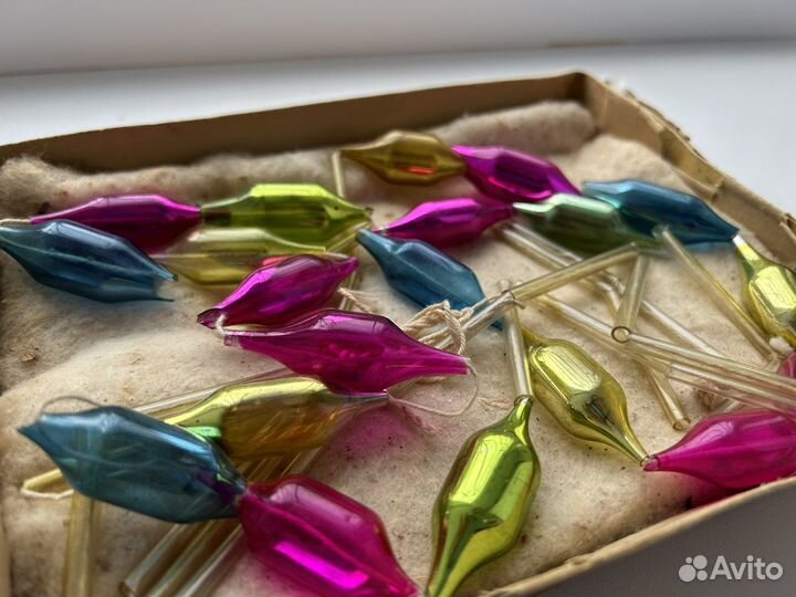 Елочные игрушки СССР