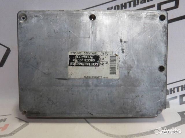 Блок EFI toyota 1AZ-FSE avensis AZT250 AZT250W 896