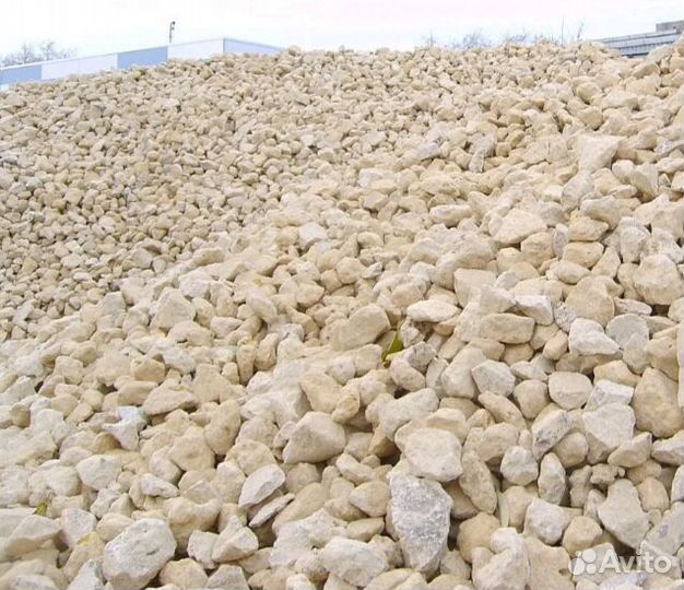 Щебень доломитный