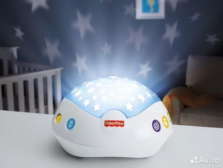 Мобиль музыкальный ночник fisher price