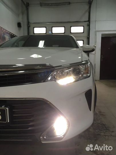 Установка ксенона Toyota Camry