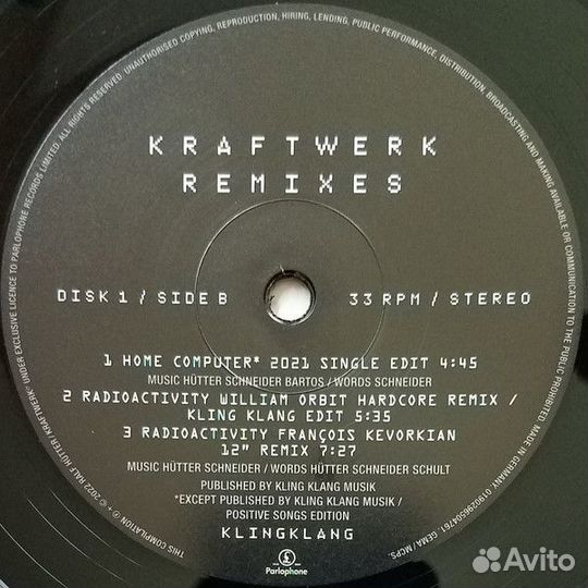 Винил Kraftwerk – Remixes (3LP)