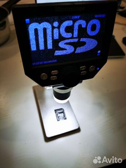 Цифровой портативный микроскоп, видеомикроскоп с Ж