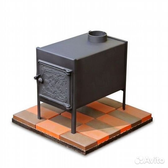 Печь камин на дровах