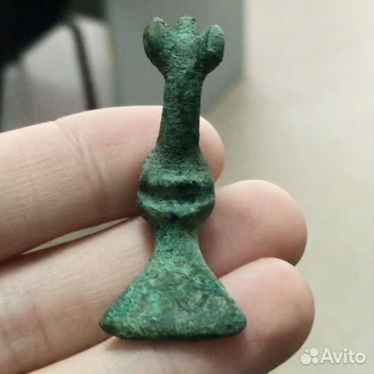 Редкий Симург Кобань древний амулет Кобанская