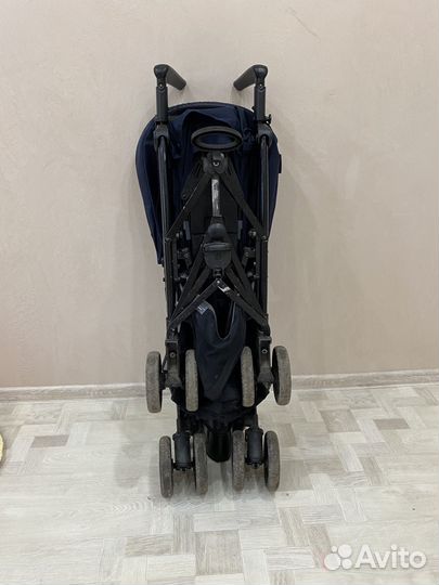 Прогулочная коляска-трость Pliko Mini Navy