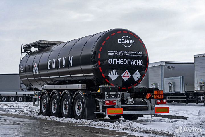 Полуприцеп битумовоз Bonum 32 куб.м, 2024