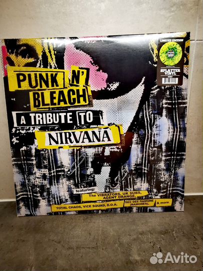 Nirvana - A Tribute Punk N Bleach (Splatter LP)