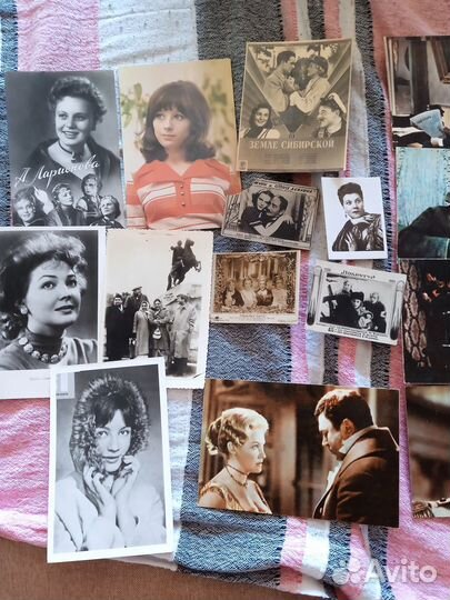 Открытки СССР артисты одним лотом
